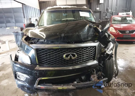 2017 Infiniti Qx80 из США, поврежденный, VIN JN8AZ2NE6H9155271